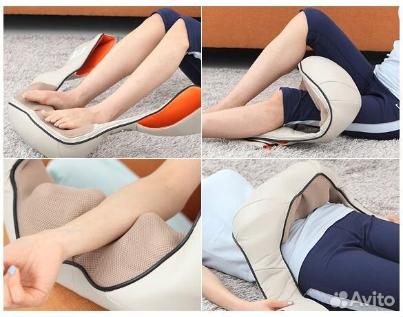 Массажер для шеи плеч и спины, роликовый