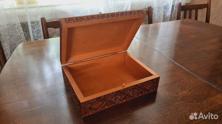 Шкатулка деревянная СССР