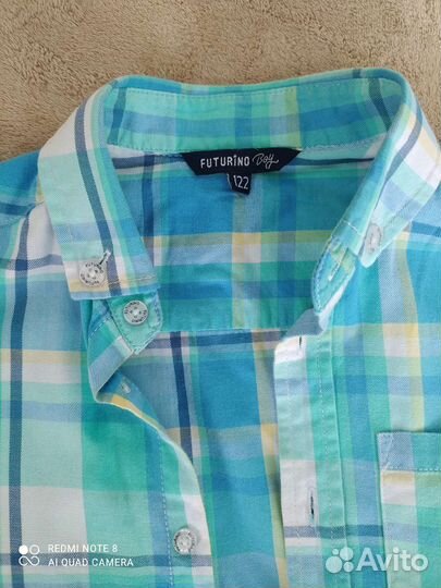 Рубашка для мальчика 122