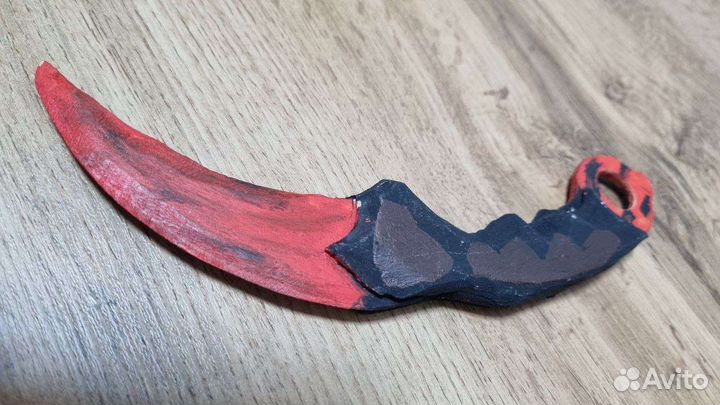 Деревянные ножи керамбит из игры Standoff 2