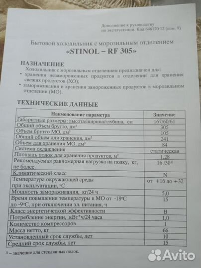 Холодильник бу