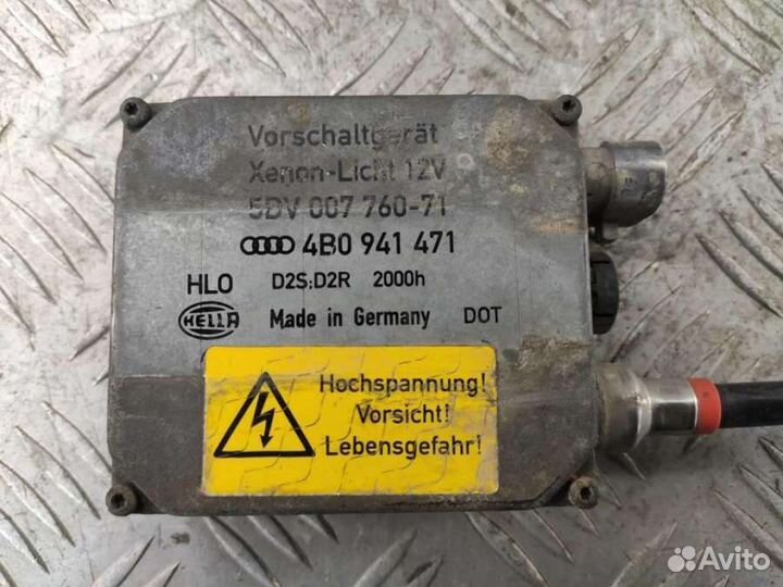 Блок розжига ксенона Audi A6 Allroad C5 2.5 4B0941471