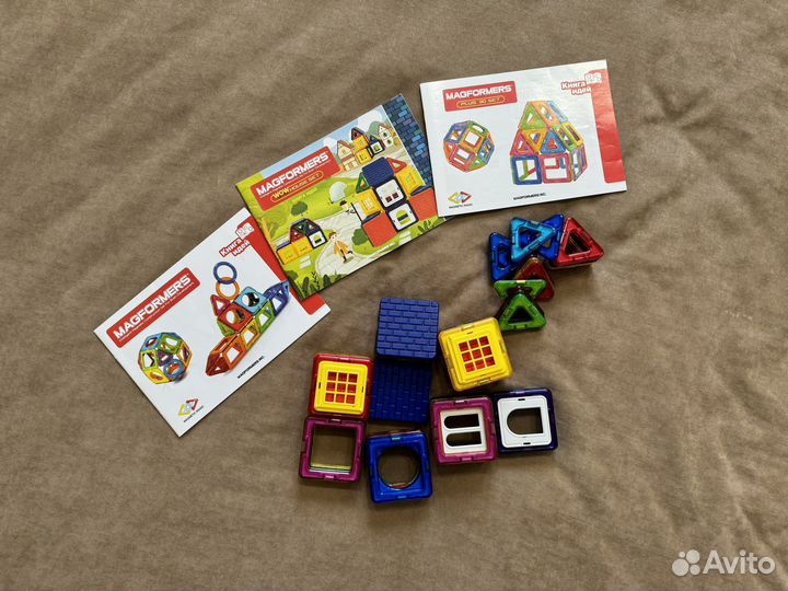 Магнитный конструктор magformers 2 набора пакетом