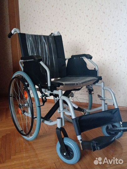 Алюминиевая новая складная инвалидная коляска