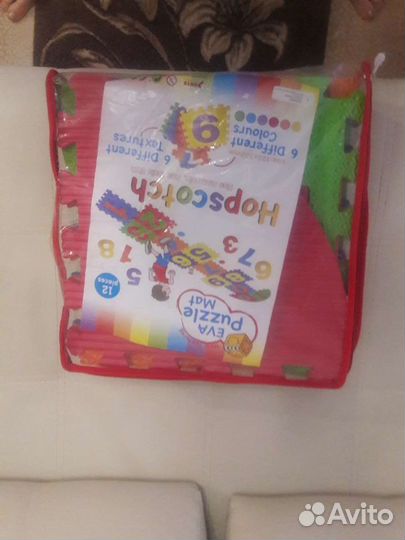 Резиновый игровой коврик 