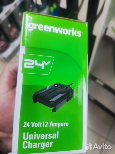 Зарядное устройство Greenworks 2946207 24v 2A