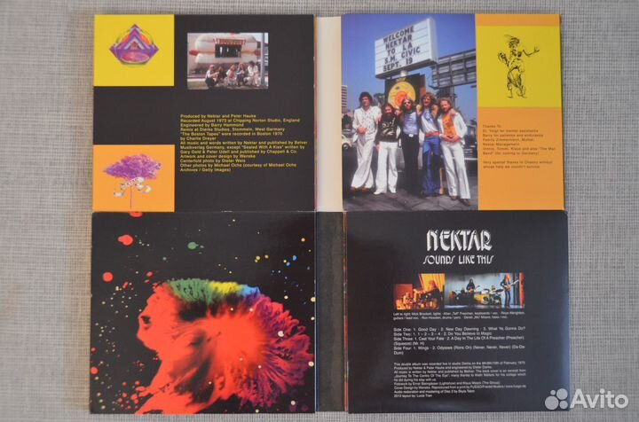 Nektar - Remember the future, Sounds like this 2CD