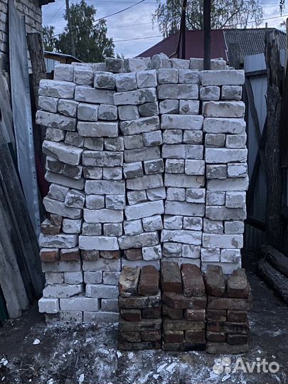 Кирпич белый бу