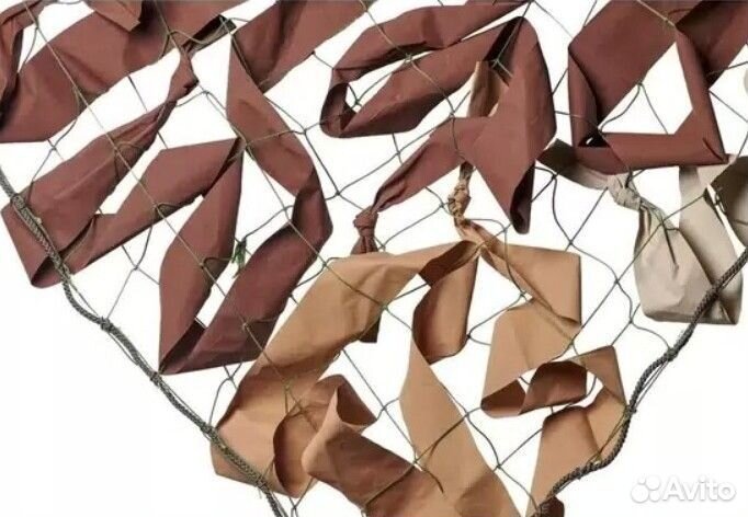 Маскировочная сетка лес 1.5 на 6 - 2 шт