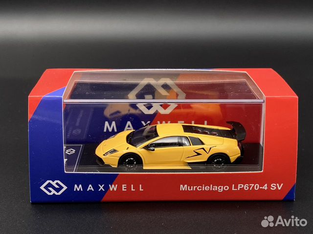 Maxwell Lamborghini Murcielago LP670-4 SV 1/64
