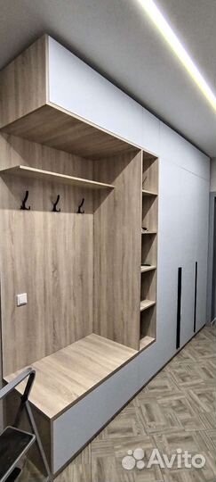 Гостиная, прихожая, кухня, кухонный гарнитур