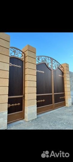Ворота кованые