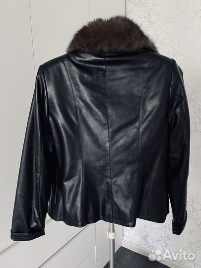 Куртка кожаная женская