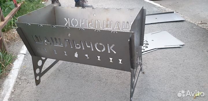 Мангал разборный 2мм,3мм