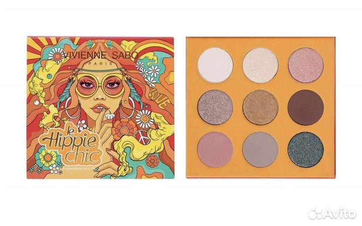 Vivienne Sabo Hippie chic палетка теней