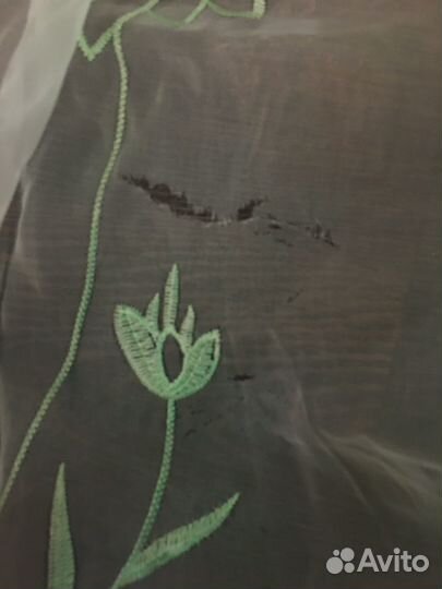 Тюль огранза