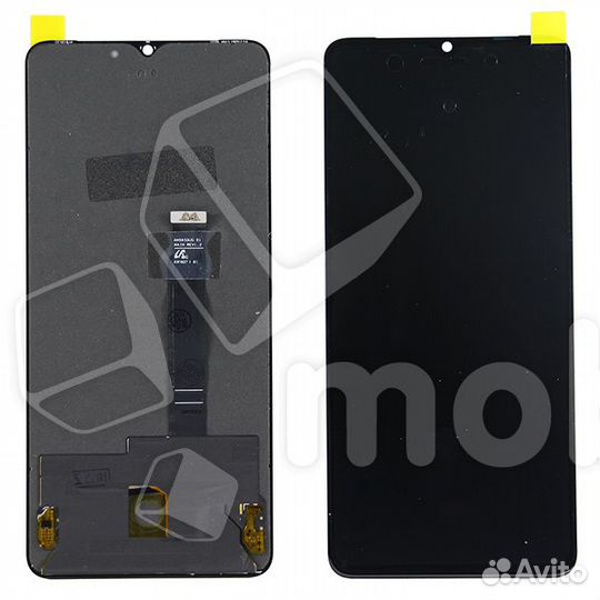 Дисплей для OnePlus 7T с тачскрином Черный- (amole