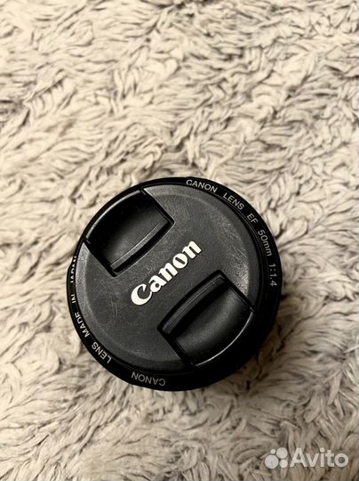 Объектив canon 50mm 1 4