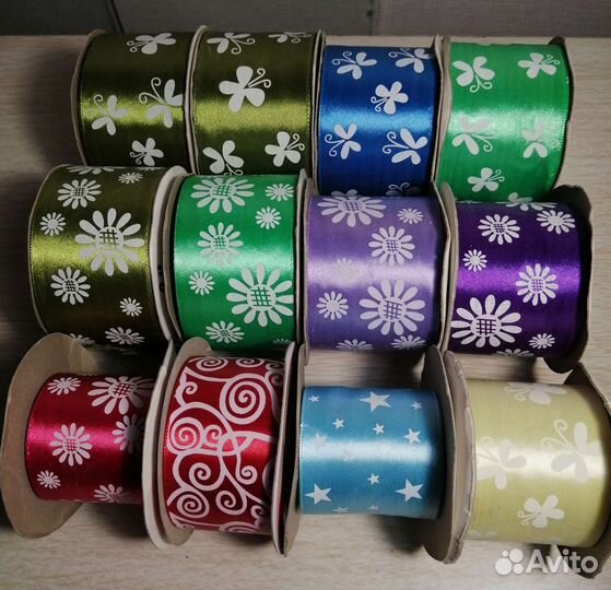 Ленты с принтом. Капроновая лента