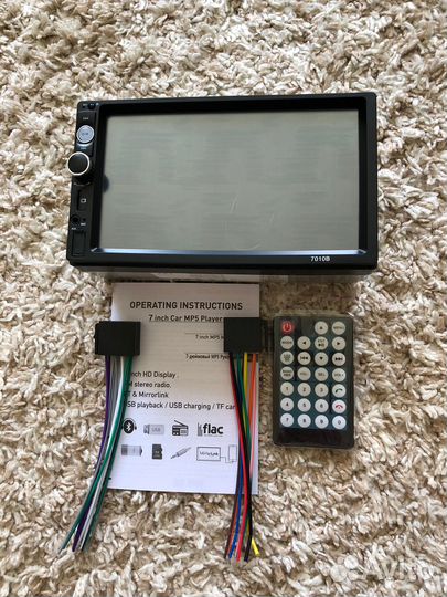 Автомагнитола: usb, aux, sd карты, bluetoot.Новые