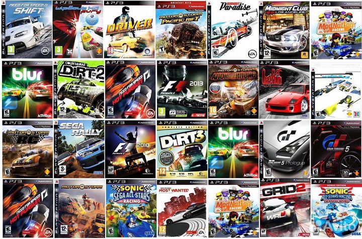 100 топовых игр для PS3