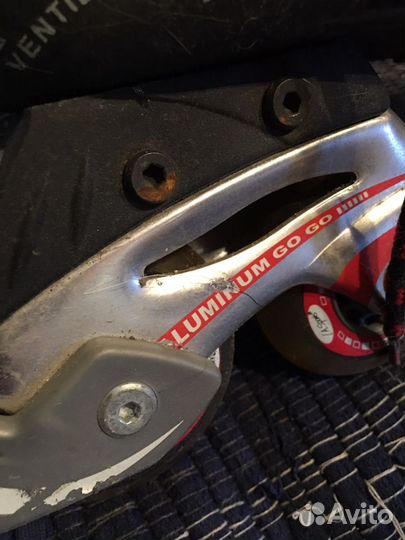 Коньки роликовые advanted fitness 36р