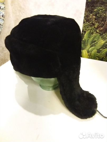Норковая шапка мужская