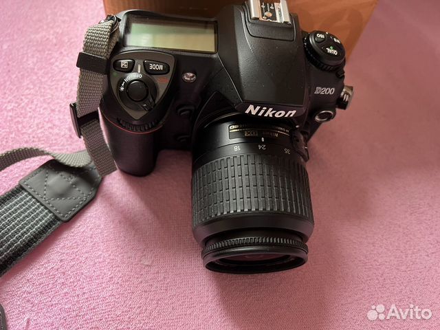 Зеркальный фотоаппарат nikon d200