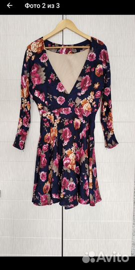 Платье р.44. Открытая спина