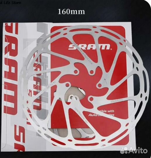 Велосипедный диск sram 160mm (2 шт.)