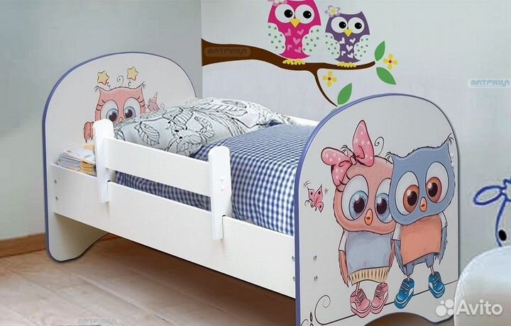 Кровать детская Совята (Матрица)