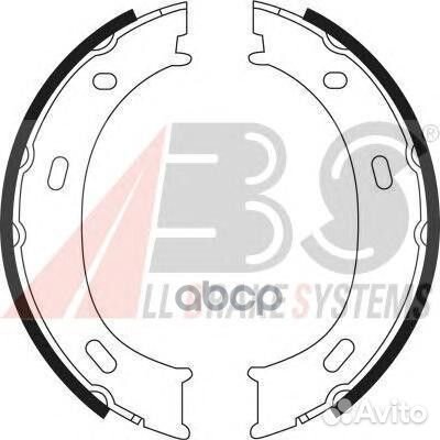 Колодки тормозные 9021 Abs