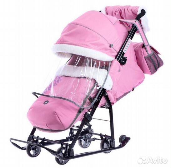 Детские санки коляска