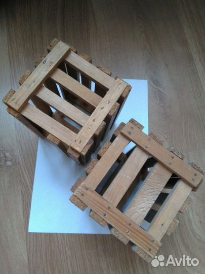 Ящички деревянные