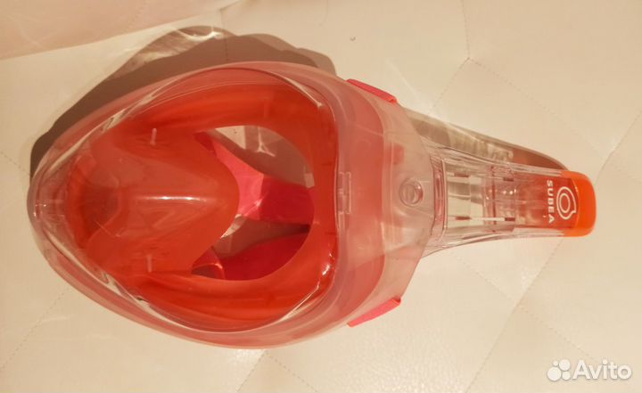 Маска для плавания полнолицевая, Декатлон