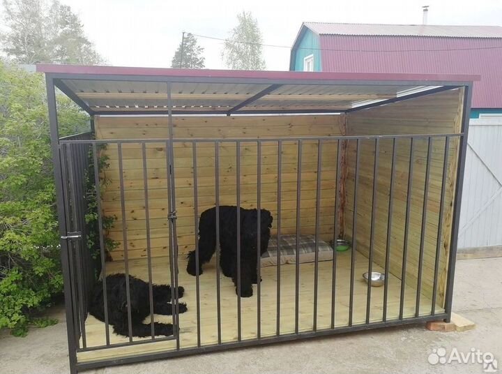 Будка вольер для собаки