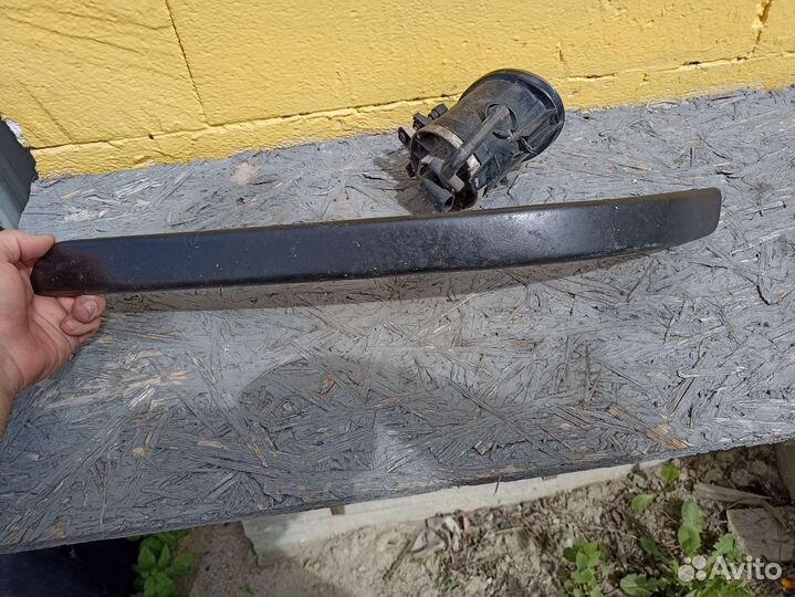 Бмв е39 м бампер туманка левая