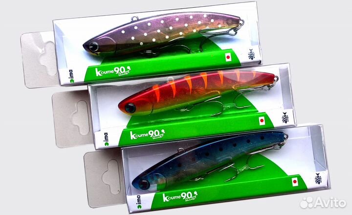 Вибы Ima Koume 90 Heavy (28гр.) 6 цветов. Оригинал