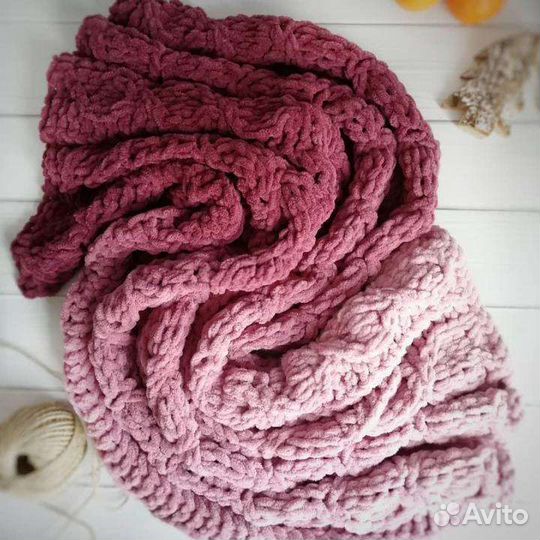 Плед ручной работы