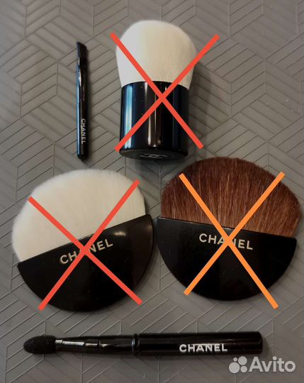 Кисти для макияжа Chanel, оригинал, новые