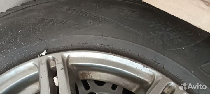 Комплект зимних колес R15 5x114.3 205/65/15