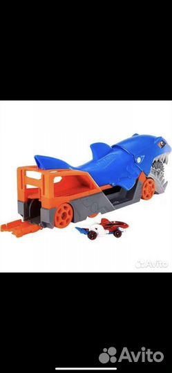 Трек HotWheels Голодная акула