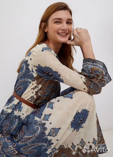 Летнее длинное платье