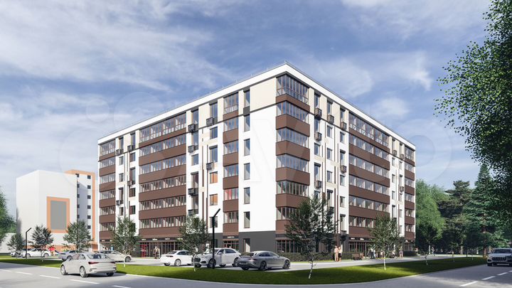 Квартира-студия, 40 м², 5/7 эт.