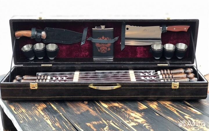 Шашлычный набор Подарочный набор Элит-Х