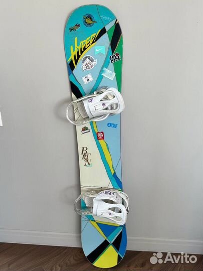 Сноуборд с креплениями burton geenie 145