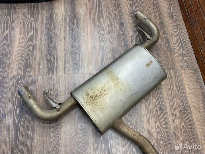 Задняя банка глушителя Bmw X3 G01 2017-2023