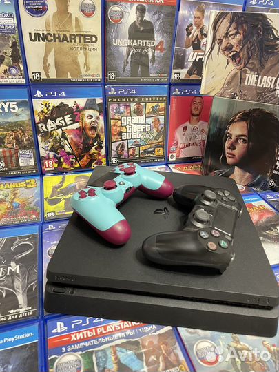 Sony Playstation 4 1Tb+15Игр + Гарантия