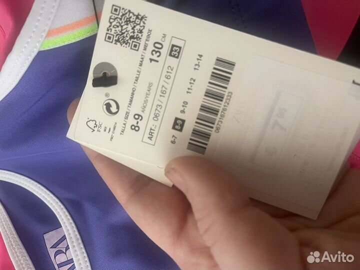 Майка укороченная Zara kids