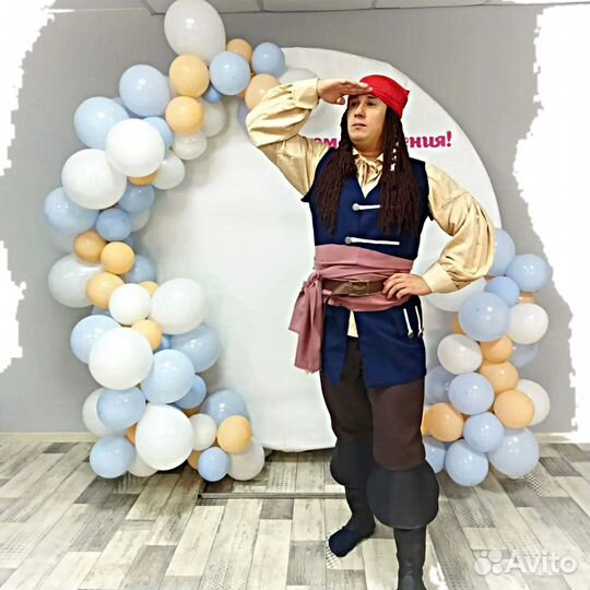 Аниматор Ростовая кукла шоу мыльных пузырей